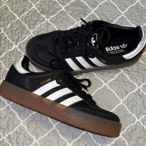 Adidas Samba Black and White Sneakers